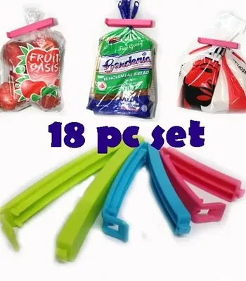Plastic Bag Sealer Clips & Machine