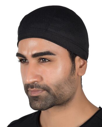 Dri-Fit Helmet Skull Cap (Black), for Unisex, Pack of 1, Free Size