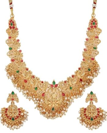 Temple Jewellery Set with Earrings