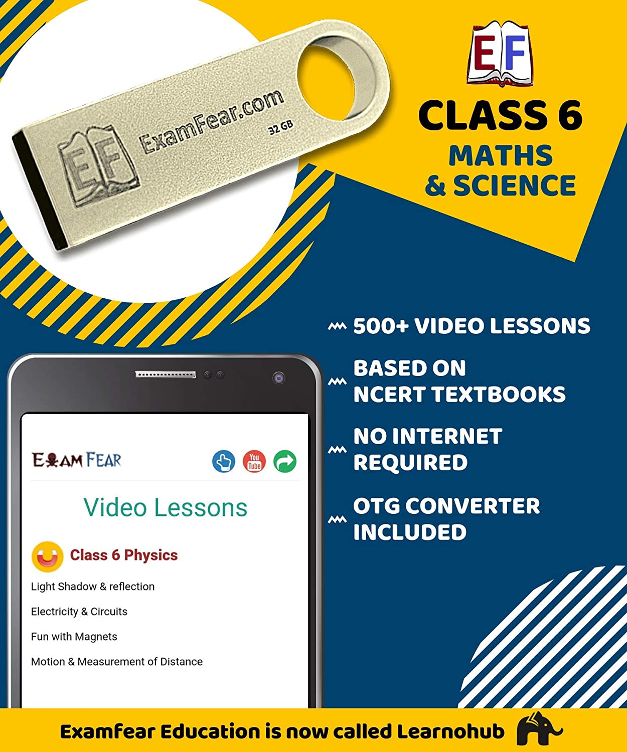 CBSE Class 6 Science & Math Preparation (Pendrive + OTG connector) SELLERS STORE CBSE Class 6 Science & Math Preparation (Pendrive + OTG connector)