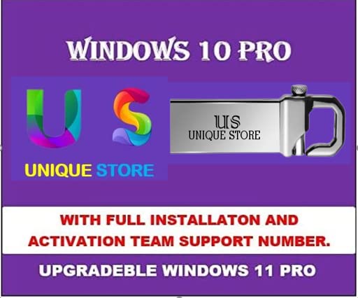 Windows 10 with 16gb metal body pen drive with Installation SELLERS STORE Windows 10 with 16gb metal body pen drive with Installation