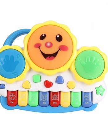 Drum Keyboard Musical Plastic Toys With Flashing Lights