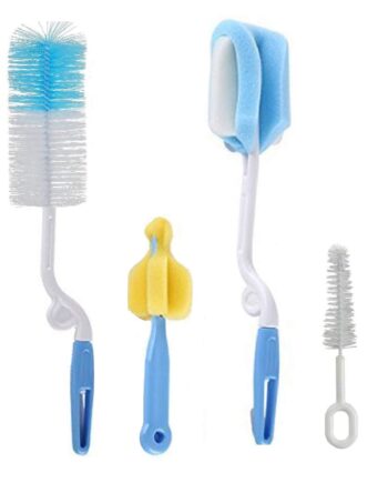 Milk Bottle Nipple Cleaning Brush Set