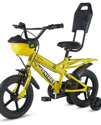 Juniors Ride Cycle 14T with ‎Training Wheel, Mudguard for Boys and Girls