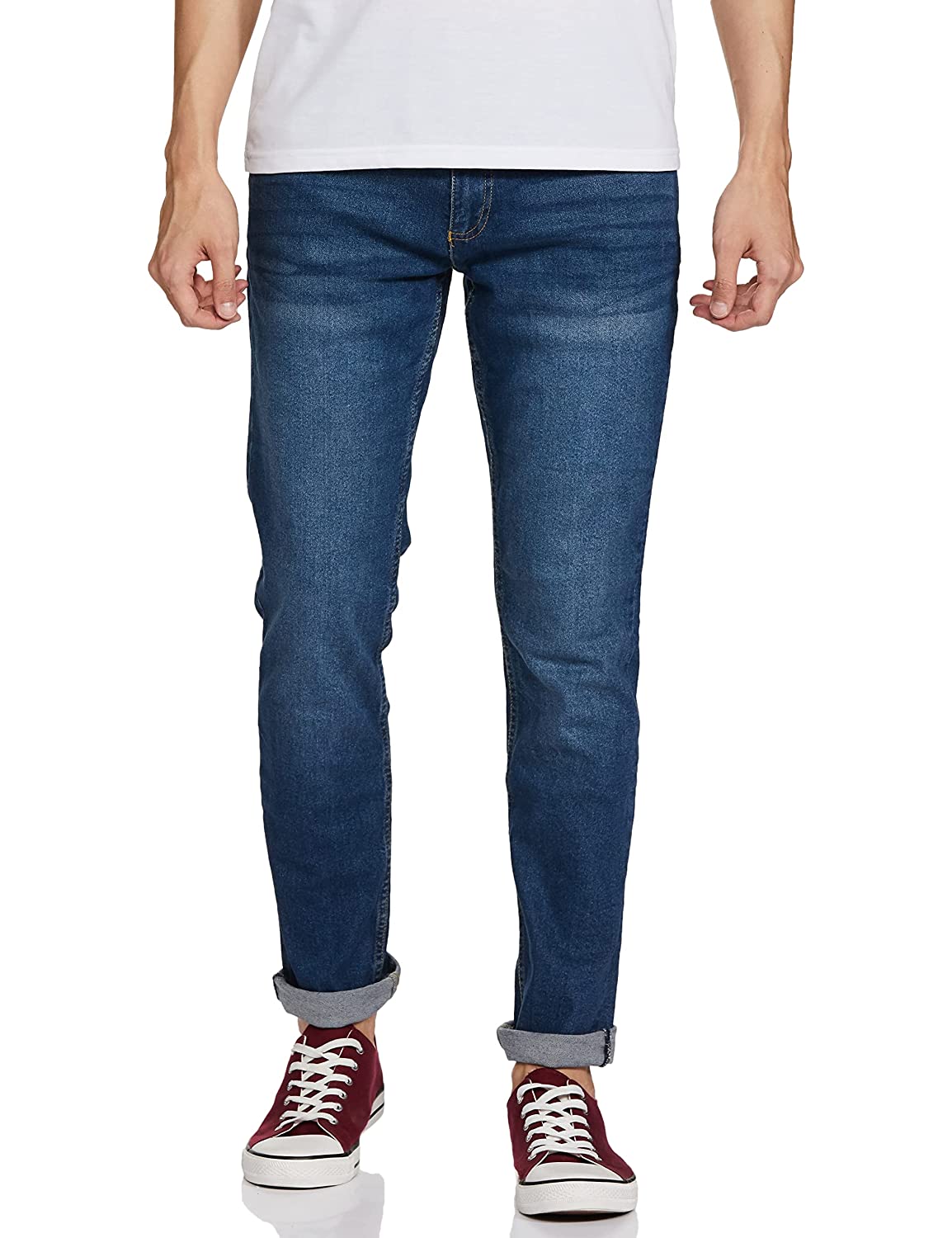 Men's Slim Stretchable Jeans SELLERS STORE Men's Slim Stretchable Jeans