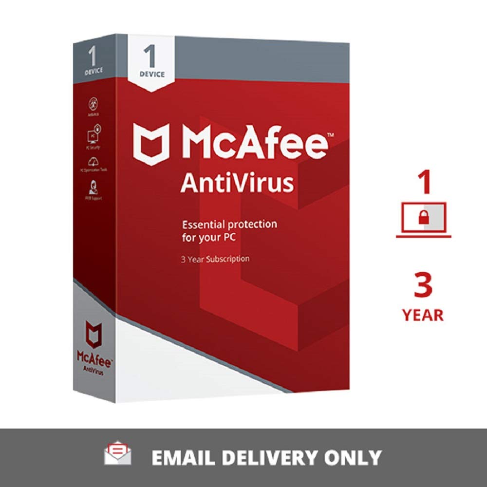 McAfee | Antivirus | 1 User | 3 Years | Email Delivery in 2 hours - no CD SELLERS STORE McAfee | Antivirus | 1 User | 3 Years | Email Delivery in 2 hours - no CD