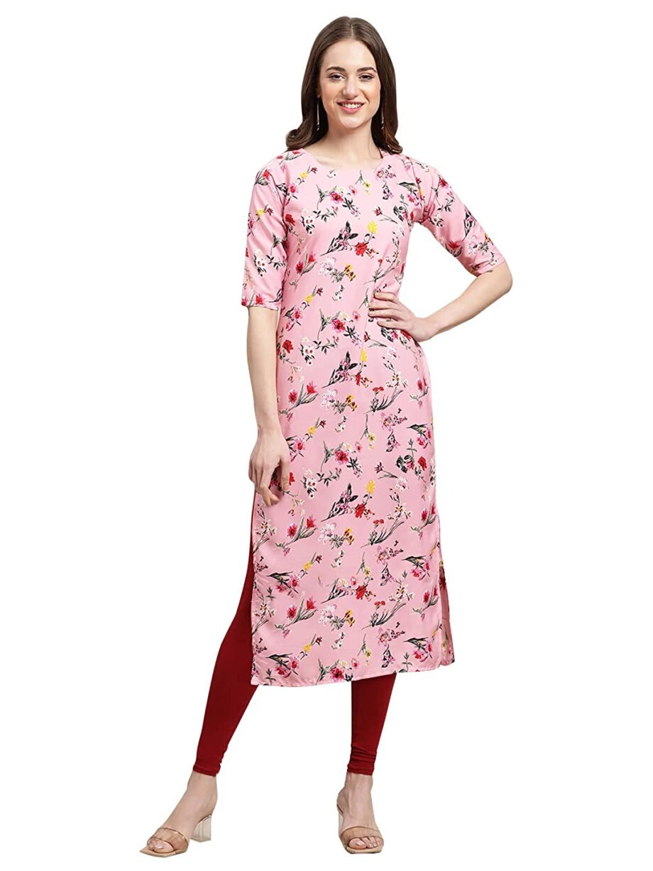 Women's Crepe Regular Kurta