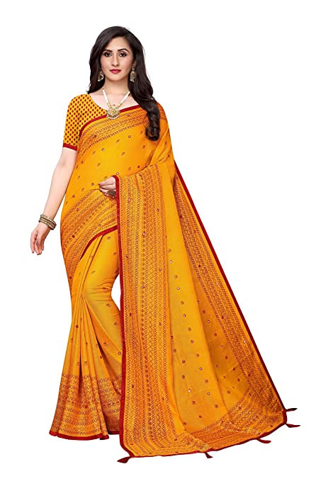 DESIGNER Women's Jute Silk Saree with Blouse SELLERS STORE DESIGNER Women's Jute Silk Saree with Blouse