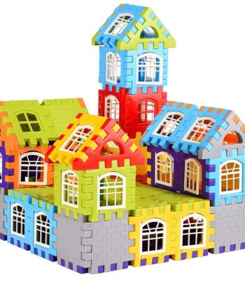 Happy House Building Blocks Toys for Kids