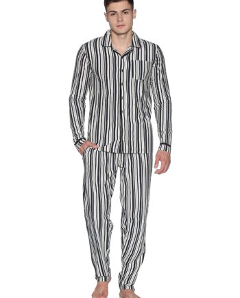 Men's Cotton Printed Pyjama Set Pack of 1