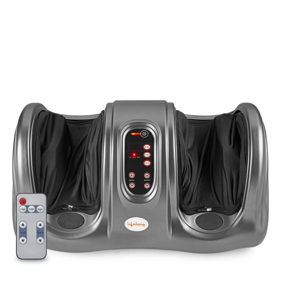 Foot Massager for Foot Pain, Perfect for Home Use & Pain Relief at Home with 4 Automatic Programs and 3 Custom Massage Modes