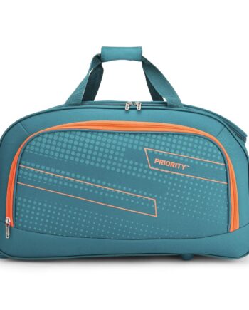 Aqua Blue 2 Wheel Duffle Travel Luggage