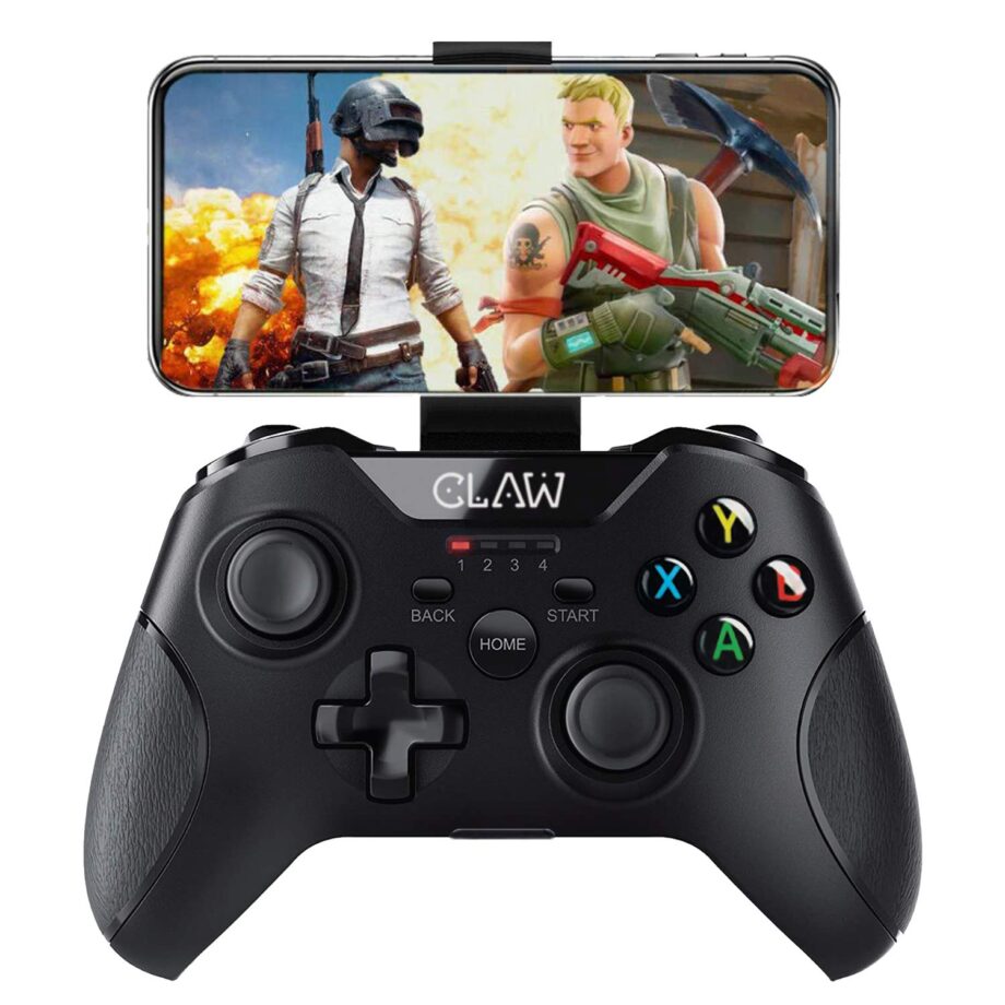 CLAW Shoot Bluetooth Mobile Gamepad Controller for Android Phones, Tablets & Windows PC, Laptops with Button Mapping Feature
