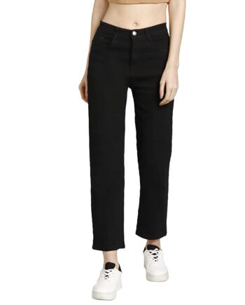 Women's Denim Straight Fit Boyfriend Jeans
