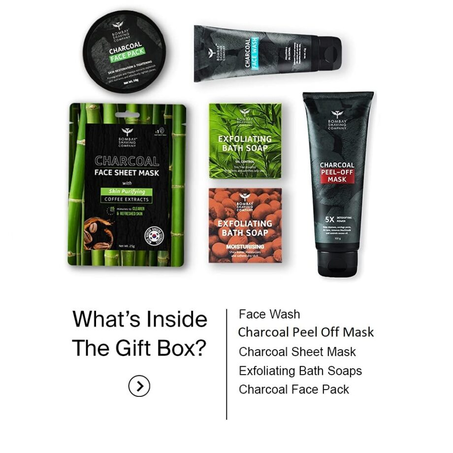 Bombay Shaving Company Bath & Skin Glow Kit | Gift for Men