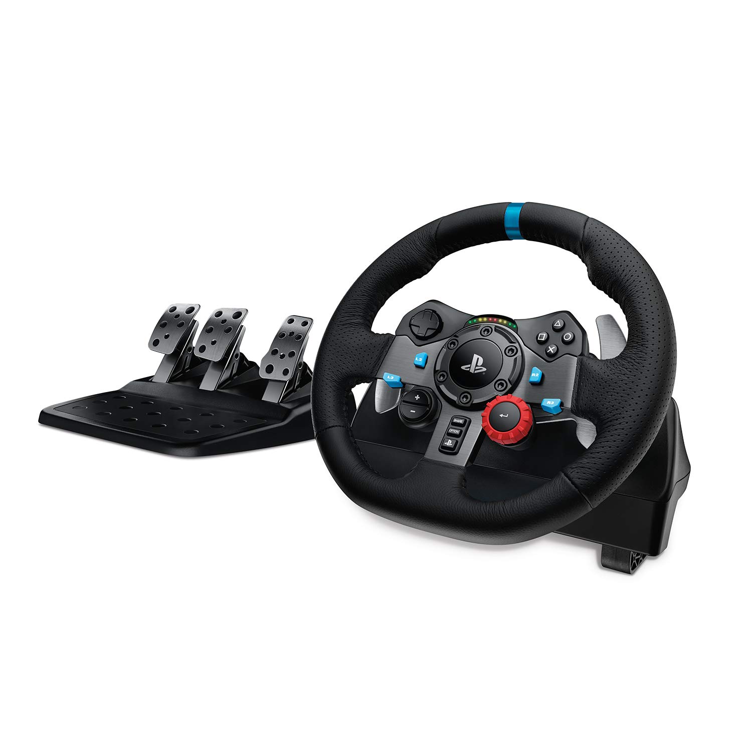 Driving Force Racing Wheel and Floor Pedals, Real Force SELLERS STORE Driving Force Racing Wheel and Floor Pedals, Real Force
