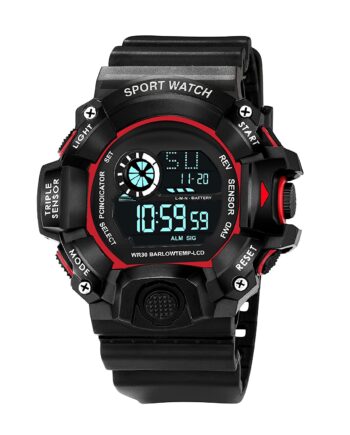 Multi Functional Sports Digital Multicolor Dial Men's Watch