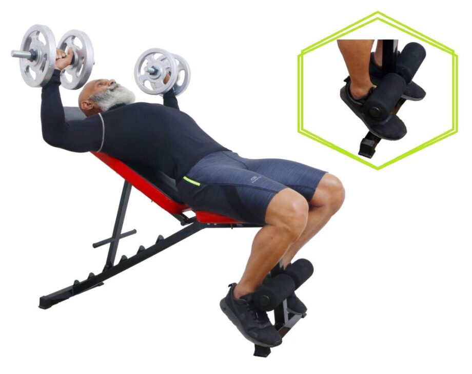 Multipurpose Heavy Duty 3 in 1 Adjustable Incline, Decline, and Flat Bench