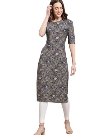 Women's Crepe Regular Kurta