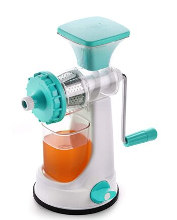 Fruit & Vegetable Steel Handle Juicer, Blue