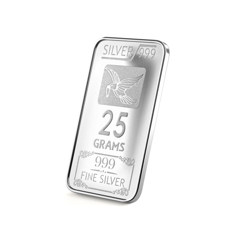 25 Grams 999 Silver Bar