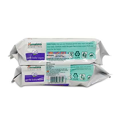 Gentle Baby Wipes - 72 Pieces SELLERS STORE Gentle Baby Wipes - 72 Pieces