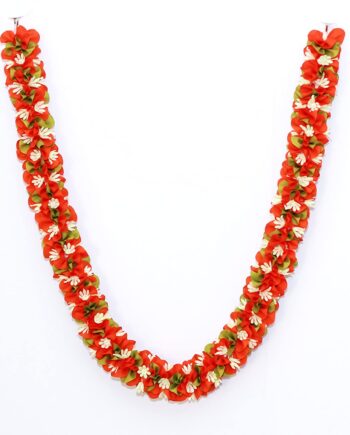Artificial Jasmine Flower Garland (Orange)