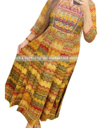 Premium Rayon Gown