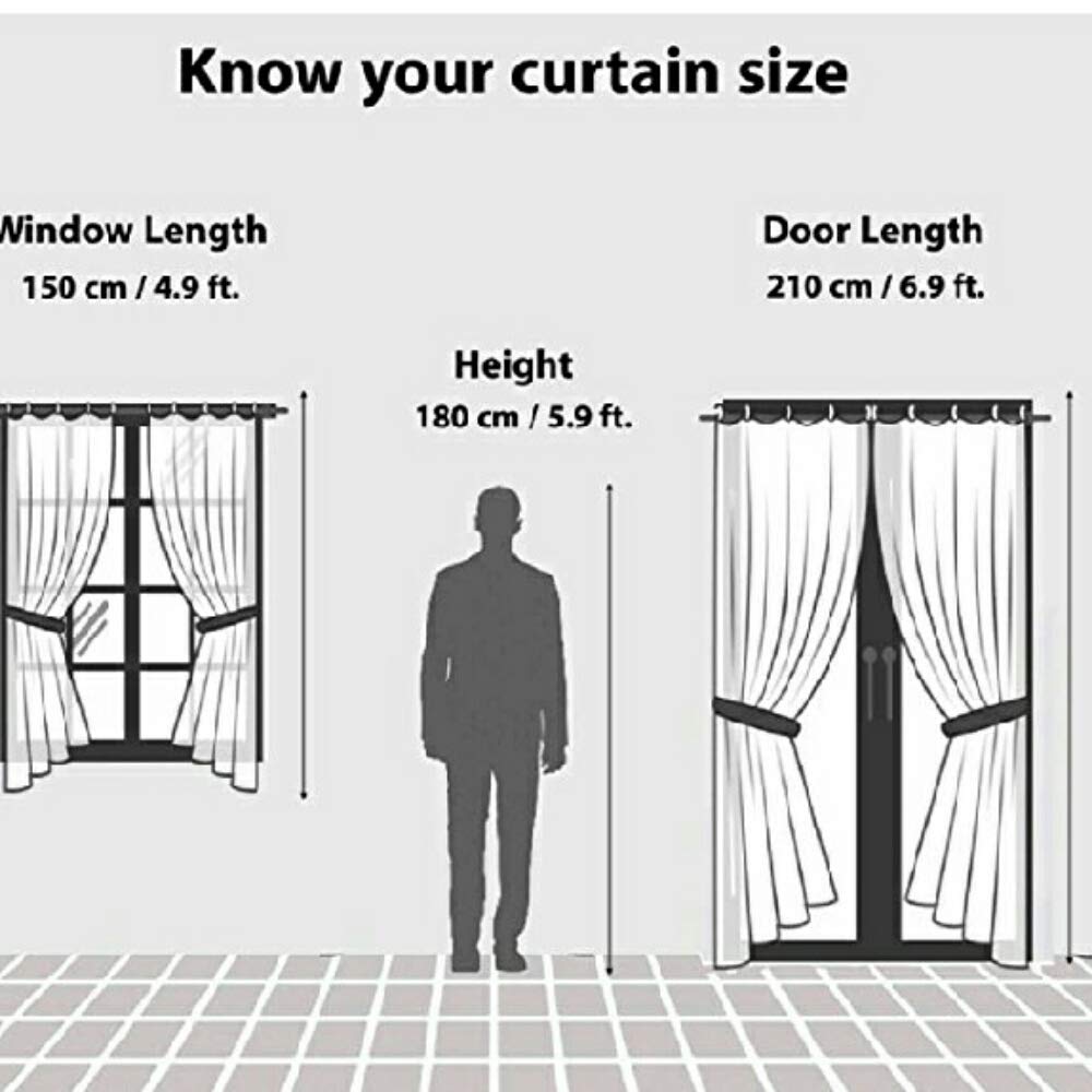 Curtains Polyester Sheer Long Crush Plain Curtain for Door, 8 Feet, Baby Pink/Black, Pack of 2 SELLERS STORE Curtains Polyester Sheer Long Crush Plain Curtain for Door, 8 Feet, Baby Pink/Black, Pack of 2