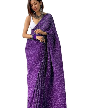 Women’s Designer Saree With Blouse