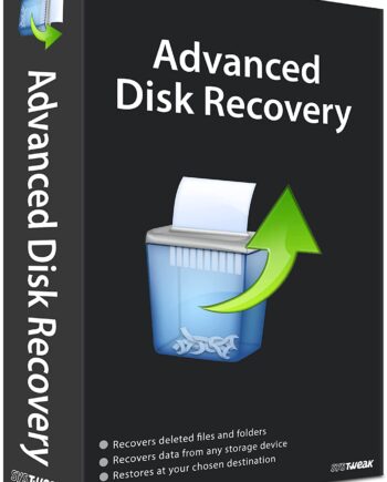 Advanced Disk Recovery Software 1 PC 1 Year | Recover Deleted Photos, Videos, Audios, Documents & Other Files from Windows PC | USB | External Hard disk