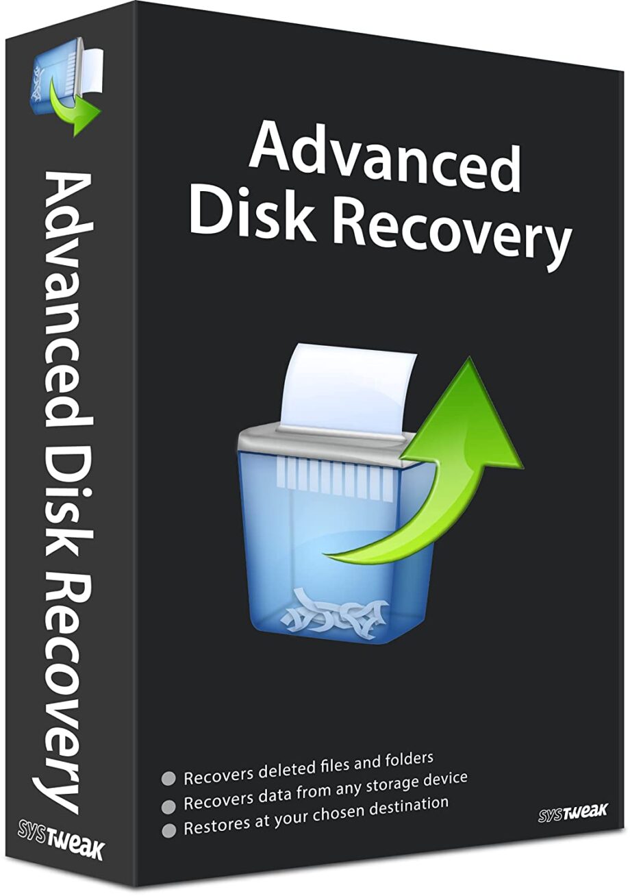 Advanced Disk Recovery Software 1 PC 1 Year | Recover Deleted Photos, Videos, Audios, Documents & Other Files from Windows PC | USB | External Hard disk