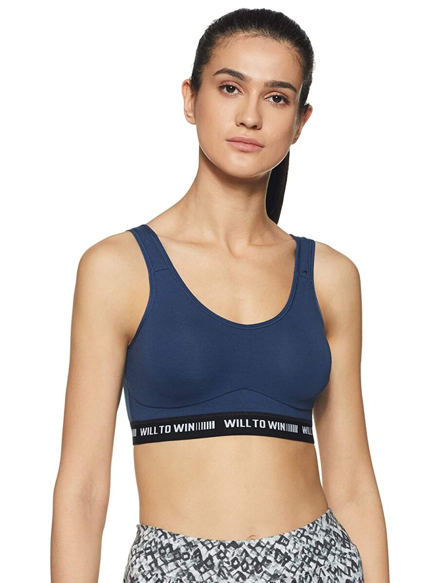 Antibacterial Wireless Non Padded Slip on Sports Bra