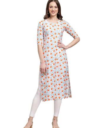 Women's Crepe Regular Kurta