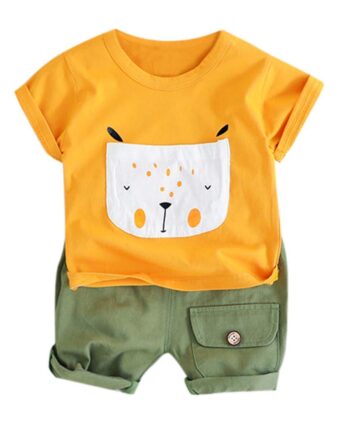 Elegant Outside Baby Girl's T-Shirt Knee Length Dress