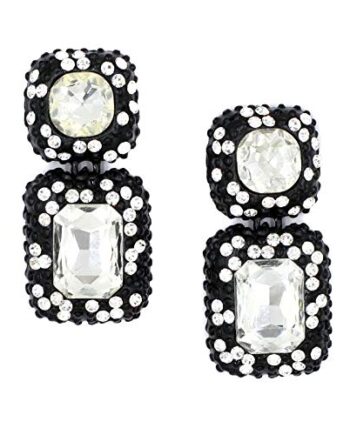 Crystal Dangler Earrings for Girls and Women