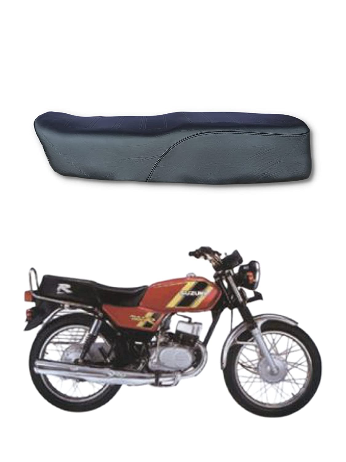 Suzuki MAX-100 / MAX 100-R /TVS MAX-100 seat Single Bike Seat SELLERS STORE Suzuki MAX-100 / MAX 100-R /TVS MAX-100 seat Single Bike Seat