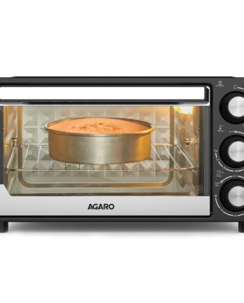 21 Liters Oven Toaster Grill With 5 Heating Modes & Convection Function (Black)