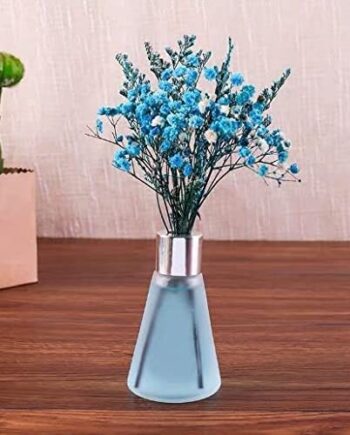 Perfume Essential Oil Bottle for Room with Decorative Dried Flowers to Diffuse The Scent Flower vase Fragrant Essential Oil with Dried Flowers for Home Decoration