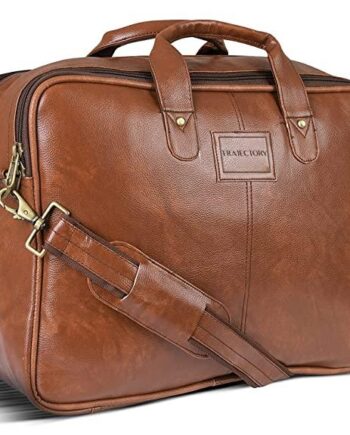 Leather 15.6 Inch Laptop Messenger Office Bag