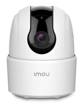 360 Degree WiFi Security Camera (White), Up to 256GB SD Card Support,