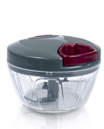 Plastic Mini Handy and Compact Chopper with 3 Blades