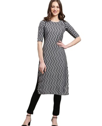 Women's Crepe Regular Kurta