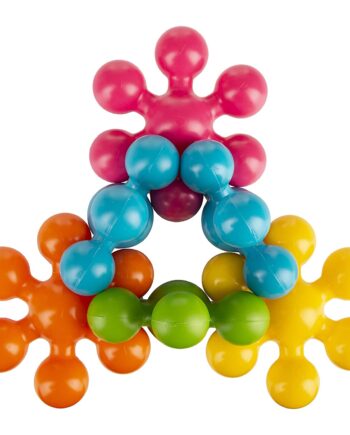 Multicoloured Interlocking Learning Educational Blocks