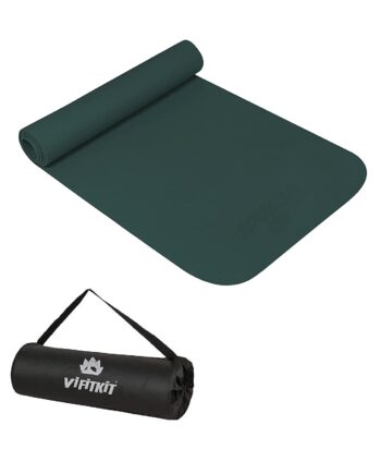 Anti-Skid Yoga Mat with Carry Bag for Home Gym & Outdoor Workout for Men & Women