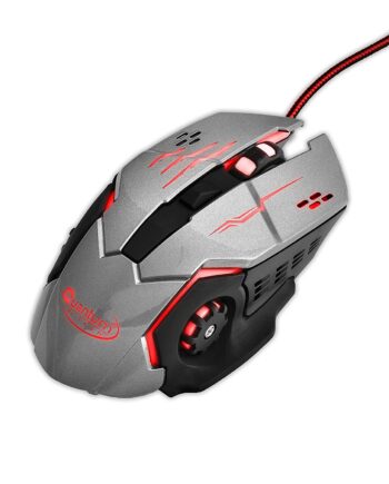 Wired Gaming Mouse with 1200/1600/2400/3200 Switchable DPI