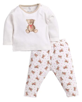 Full Sleeves T-Shirts & Pant Combo for Baby Boys & Baby Girls Multicolred (Pack of 2)