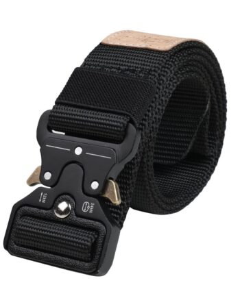 Tactical Activity Belts (Black, Nylon)