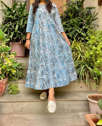 Hand Block Printed Kurti