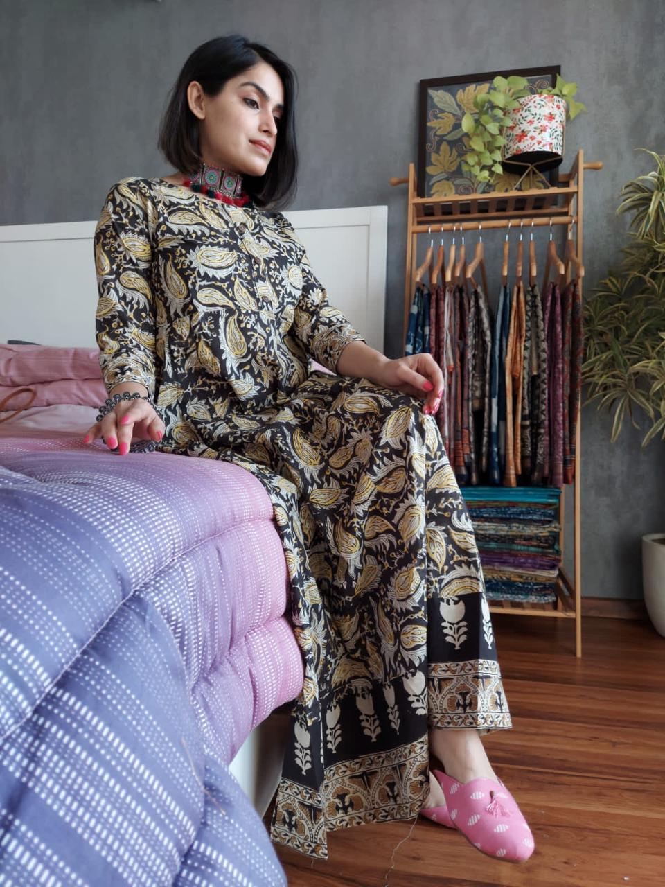 Latest Hand Block Printed Kurti SELLERS STORE Latest Hand Block Printed Kurti